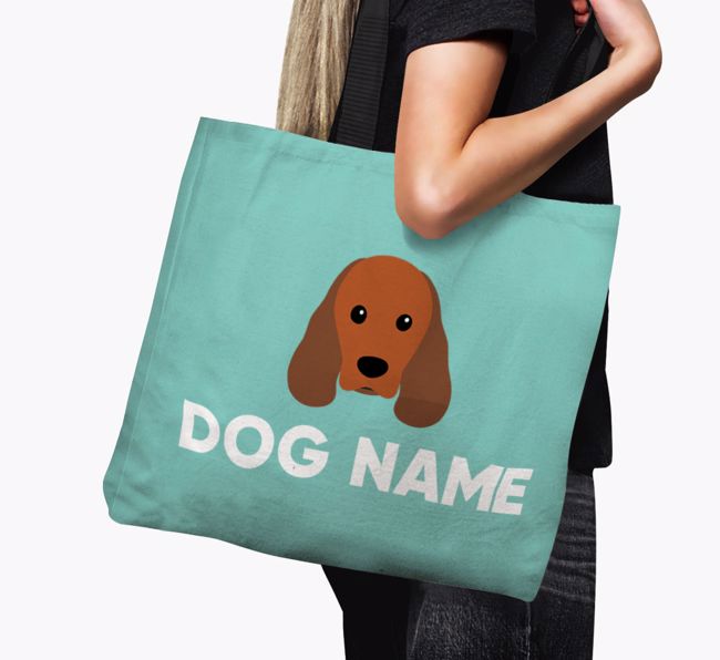 Personalised {dogsName} Icon Canvas Bag